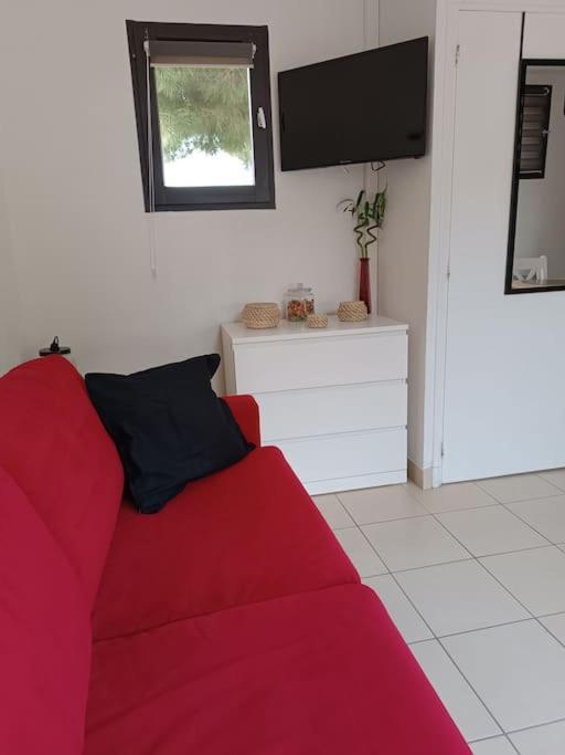 Studio Renove Dans Residence De Vacances Avec Grande Piscine Chauffee, Parking Et Terrasse Agde Exterior foto